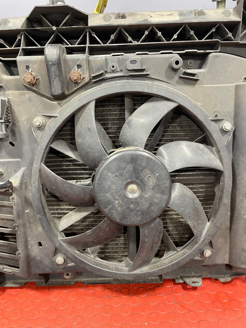 Citroen Berlingo/Peugeot Partner RADIATOR AND FAN W/ FRAME 1.6 2008-2016 P/N 9682720480 - 2 / FC2010M153277