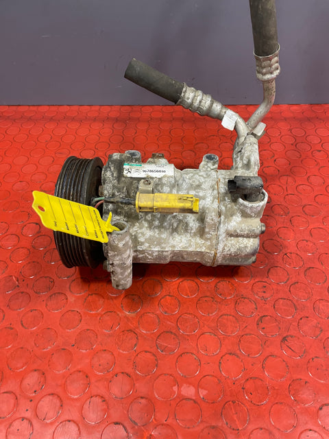 Citroen Berlingo/Peugeot Partner AIR CONDITIONING PUMP W/ HOSE (2Pin) 2011-2018 P/N 9678656080 - 3