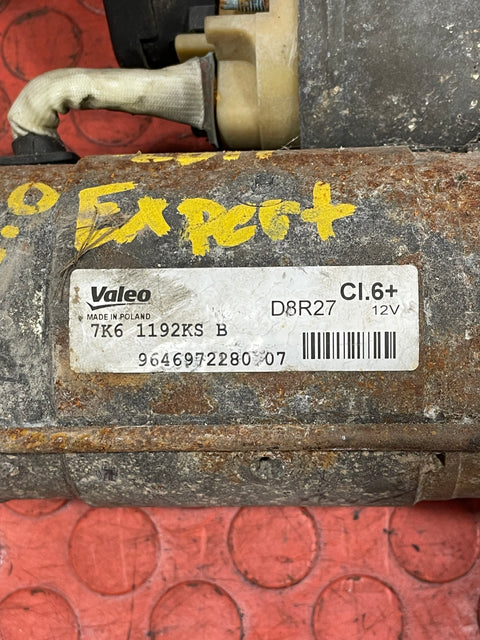 Citroen Dispatch/Peugeot Expert STARTER MOTOR 2008-2016 2.0 P/N 9646972280
