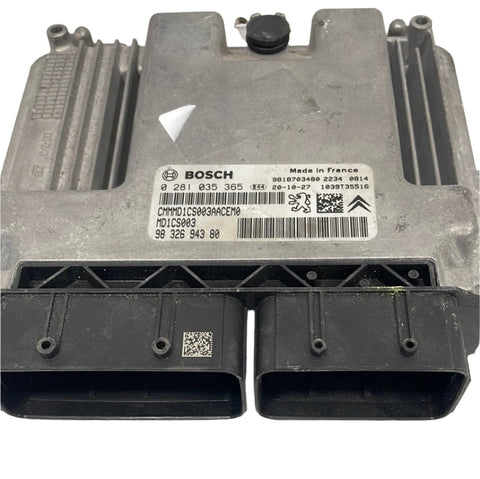 Citroen Berlingo/Peugeot Partner ENGINE ECU 1.5 2020 P/N 9832694380