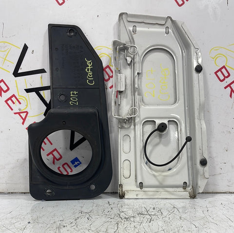 Volkswagen Crafter FUEL FILLER DOOR/FLAP (WHITE) 2012/2018 P/N 2E0809905
