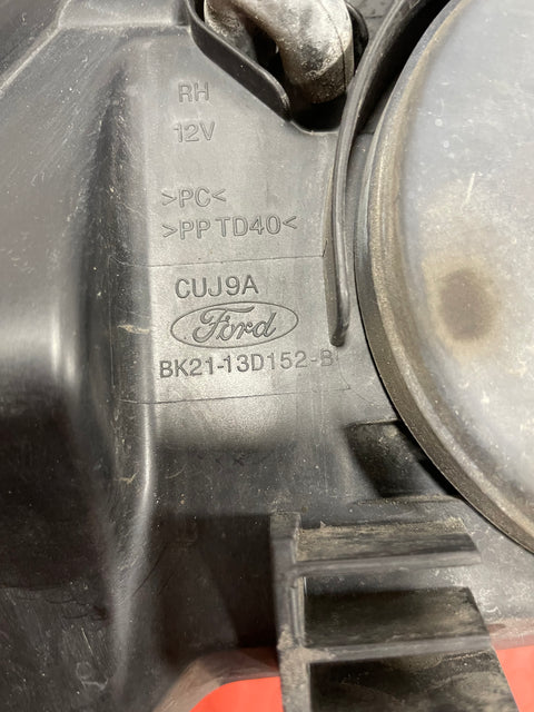 Ford Transit Custom HEADLIGHT ASSEMBLY Driver's Side Chrome Interior (1 mounting point damage) 2013-2018 P/N BK2113D152B - 1