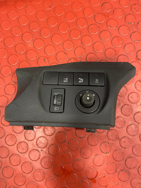 Citroen Berlingo/Peugeot Partner HEADLIGHT CONTROL PANEL w/ SWITCHES 2008-2018 P/N 9675113977 - 1