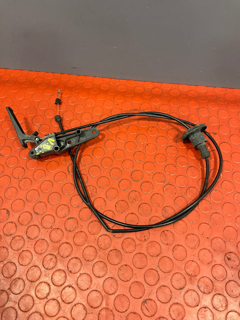 Citroen Berlingo/Peugeot Partner BONNET RELEASE CABLE w/ LATCH 2008-2018 P/N 9680723980