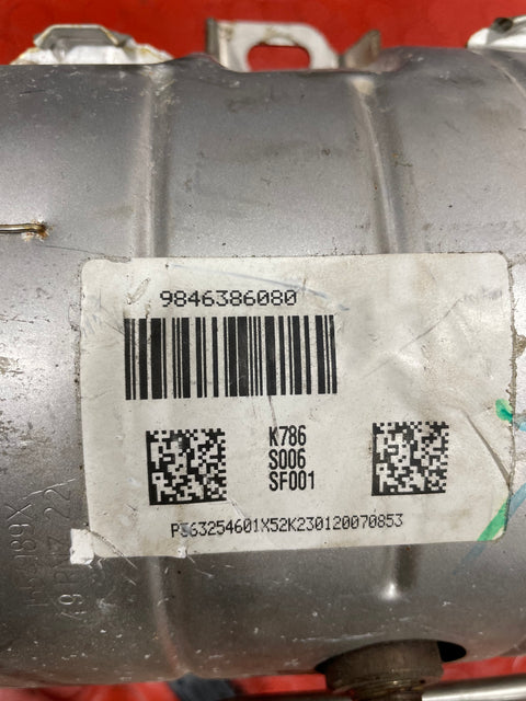 Citroen Berlingo/Peugeot Partner/Vauxhall Combo/Toyota Proace City DPF DIESEL PARTICULATE FILTER / CATALYTIC CONVERTER 1.5 2019-2014 P/N 9846386080