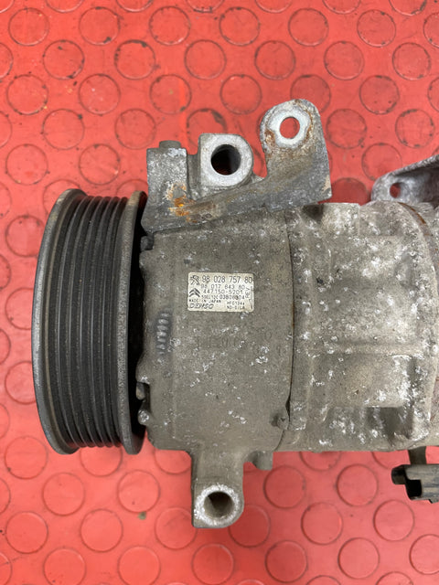 Citroen Berlingo/Peugeot Partner AIR CONDITIONING PUMP (2Pin) 2008-2016 P/N 9802875780 - 2