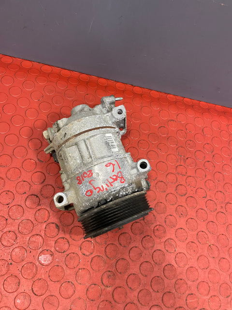 Citroen Berlingo/Peugeot Partner AIR CONDITIONING PUMP (2Pin) 2008-2016 P/N 9802875780 - 2