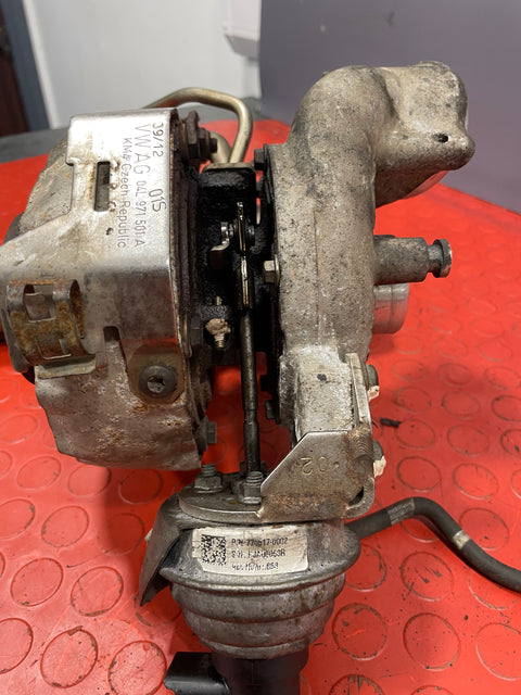 Volkswagen Golf TURBO CHARGER ASSEMBLY (3Pin/socket w/ minor snap) 2008-2013 P/N 04L971501A / GTC1244VZ