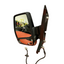 Ford Transit Custom WING MIRROR (Gloss Black / 8wire) Passenger's Side 2019-2023 P/N JK2117E715LCW