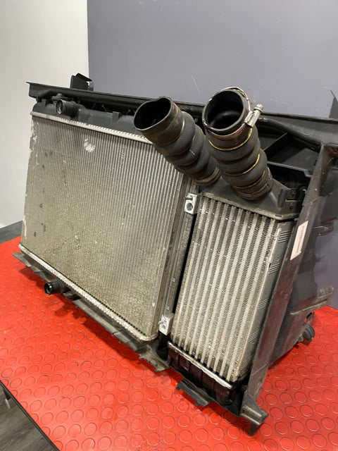 Citroen Berlingo/Peugeot Partner RADIATOR /TURBO INTERCOOLER/FAN ASSEMBLY/AIRCON CONDENSER 1.6 2008-2015 P/Ns 9680533480 / M153277 / 968272048