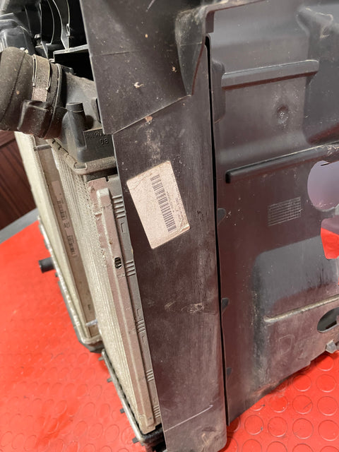 Citroen Berlingo/Peugeot Partner RADIATOR /TURBO INTERCOOLER/FAN ASSEMBLY/AIRCON CONDENSER 1.6 2008-2015 P/Ns 9680533480 / M153277 / 968272048