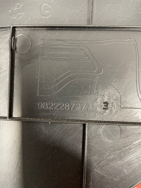 Citroen Berlingo/Peugeot Partner DOOR CARD PANEL Rear Passenger's Side 1.5 2019-2024 P/N 9817651777