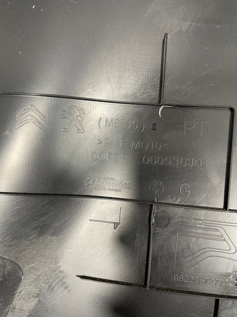 Citroen Berlingo/Peugeot Partner DOOR CARD PANEL Rear Passenger's Side 1.5 2019-2024 P/N 9817651777