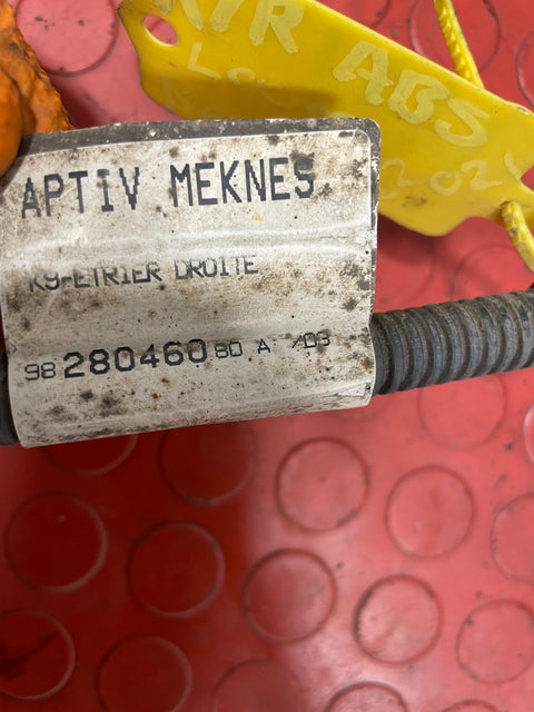 Peugeot Partner/Citroen Berlingo/Vauxhall Combo/Toyota Proace City REAR BRAKE ABS LOOM Driver's Side 2019-2024 P/N 9828046080