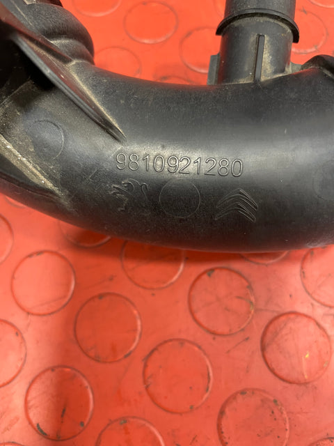 Citroen Berlingo/Peugeot Partner AIR INTAKE HOSE PIPE  Euro 6 1.5 2018-2023 P/N  9810921280