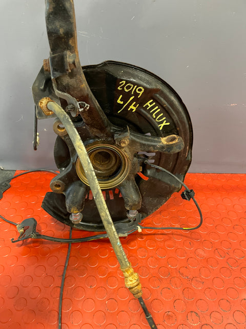 Toyota Hilux FRONT WHEEL HUB w/ ABS SENSOR Passenger's Side MK8 2019 P/N 43502-KK010 / 895430K081