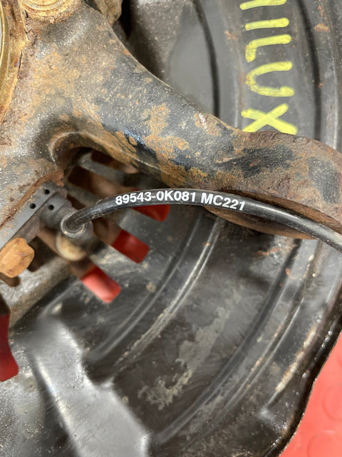 Toyota Hilux FRONT WHEEL HUB w/ ABS SENSOR Passenger's Side MK8 2019 P/N 43502-KK010 / 895430K081