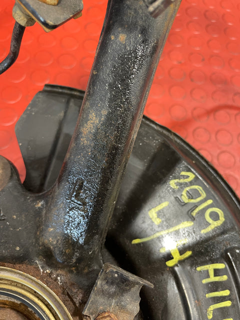 Toyota Hilux FRONT WHEEL HUB w/ ABS SENSOR Passenger's Side MK8 2019 P/N 43502-KK010 / 895430K081