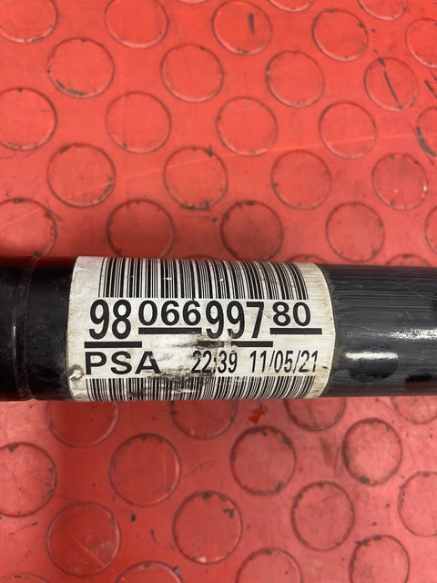 Citroen Berlingo/Peugeot Partner/Vauxhall Combo/Toyota Proace City DRIVE SHAFT Driver's Side 1.5 2019-2024 P/N 9806699780 - 2