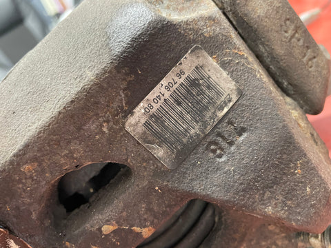 Citroen Berlingo/Peugeot Partner FRONT WHEEL HUB & BRAKE CALIPER Driver's Side 2008-2018 P/N 9670614080 / 9813759680