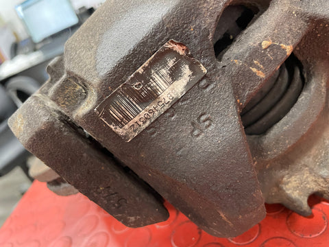 Citroen Berlingo/Peugeot Partner FRONT WHEEL HUB & BRAKE CALIPER Driver's Side 2008-2018 P/N 9670614080 / 9813759680