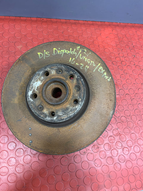 Vauxhall Vivaro/Citroen Dispatch/Peugeot Expert/Toyota Proace/Fiat Scudo FRONT WHEEL HUB W/ ROTOR DISC BRAKE & SPEED SENSOR Driver's Side 2021 R/N 43010561 - 1 / 9806039580