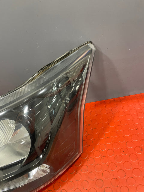 Ford Transit HEADLIGHT ASSEMBLY BLACK INTERIOR Passenger's Side (with Visible Lens Scratches) MK8 2.0 P/N GK3113W030AA / BK3113W030B