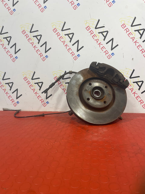 Citroen Berlingo DRIVERS SIDE FRONT HUB WITH DISC AND CALIPER 1.6 HDI 2008-2018 P/N CBFRH08