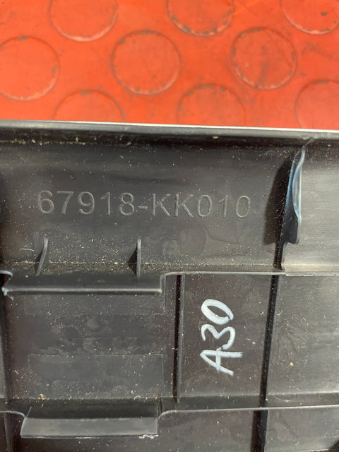 Toyota Hilux Invincible INNER CHROME THRESHOLD DOOR SILL TRIM Passenger's Side 2016-2023 P/N 67918KK010