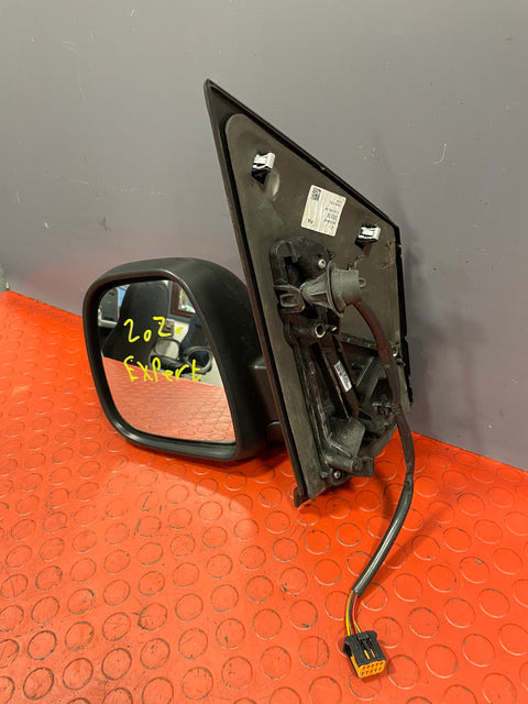 Vauxhall Vivaro/Citroen Dispatch/Peugeot Expert/Toyota Proace/Fiat Scudo WING MIRROR Passenger's Side (5 Pin) (w/ Visible Wear and Tear) 2016-2024 P/N 98155884XT - 1