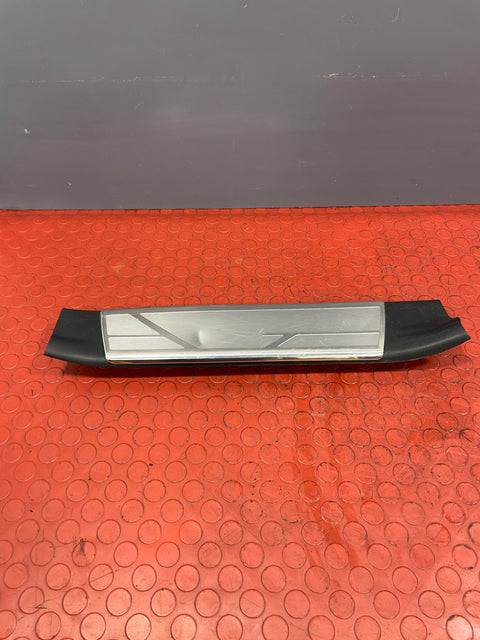Toyota Hilux Invincible INNER CHROME THRESHOLD DOOR SILL TRIM Rear Driver's Side 2016-2023 P/N 67917KK010