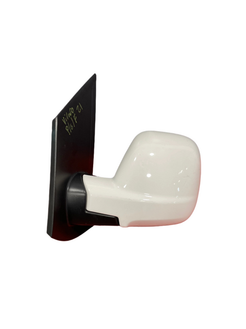 Vauxhall Vivaro/Citroen Dispatch/Peugeot Expert/Toyota Proace/Fiat Scudo WING MIRROR ASSEMBLY Passenger's Side (Glossy White) 2016-2024 P/N 98087022XT - 1