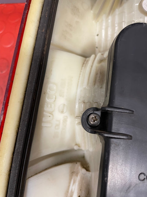 Saic Iveco Daily TAILLIGHT ASSEMBLY (with Hairline Crack) Driver's Side 2006-2014 P/N 69500590