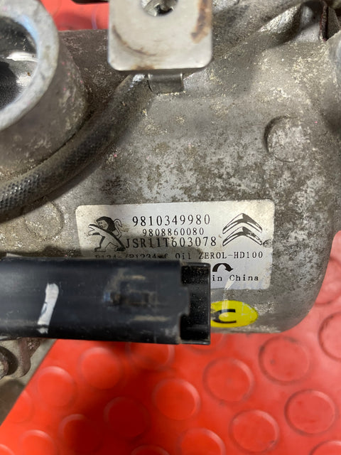 Citroen Berlingo/Peugeot Partner/Vauxhall Combo/Toyota Proace City AIR CONDITIONING PUMP 1.5 2 PIN 2019-2024 P/N 9810349980 - 1