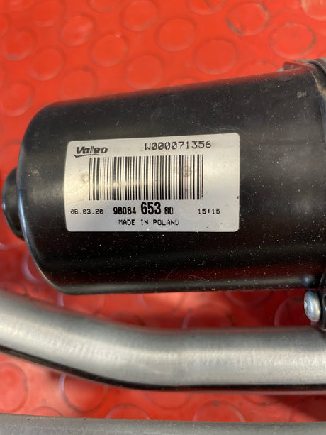Vauxhall Vivaro/ Citroen Dispatch/ Peugeot Expert/ Toyota Proace WIPER LINKAGE AND MOTOR 2020 P/N 9808465380 - 1 / W000069748