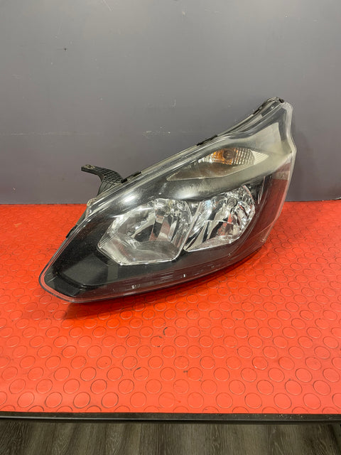 Ford Transit Custom HEADLIGHT ASSEMBLY Passenger's Side Black Interior 2013-2016 P/N BK2113W030AG / BK2113W030B