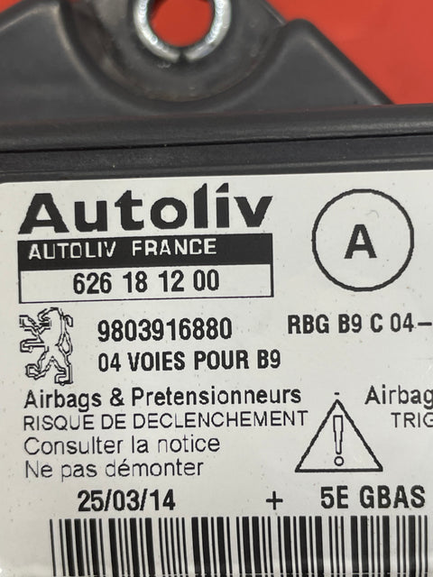 Citroen Berlingo/ Peugeot Partner AIRBAG MODULE RESET P/N 9803916880