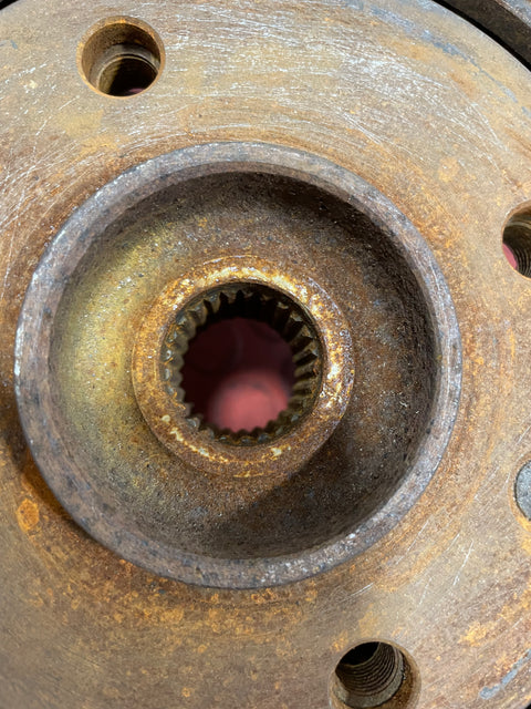 Citroen Berlingo/Peugeot Partner FRONT WHEEL HUB & BRAKE CALIPER ASSEMBLY Driver's Side 2008-2018 P/N 9670614080 - 1