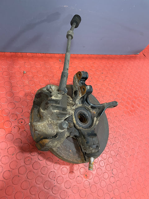 Citroen Berlingo/Peugeot Partner FRONT WHEEL HUB & BRAKE CALIPER ASSEMBLY Driver's Side 2008-2018 P/N 9670614080 - 1