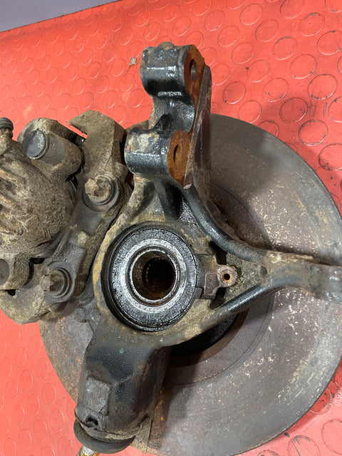 Citroen Berlingo/Peugeot Partner FRONT WHEEL HUB & BRAKE CALIPER ASSEMBLY Driver's Side 2008-2018 P/N 9670614080 - 1