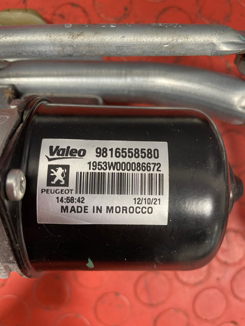 Citroen Berlingo/Peugeot Partner/Vauxhall Combo/Toyota Proace City WIPER LINKAGE AND MOTOR 2019-2022 P/N 9816558580 - 1
