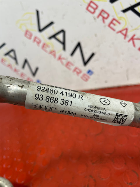Vauxhall Vivaro  AIR CONDITIONING PIPE  2015-2019 1.6D  P/N 924804190R