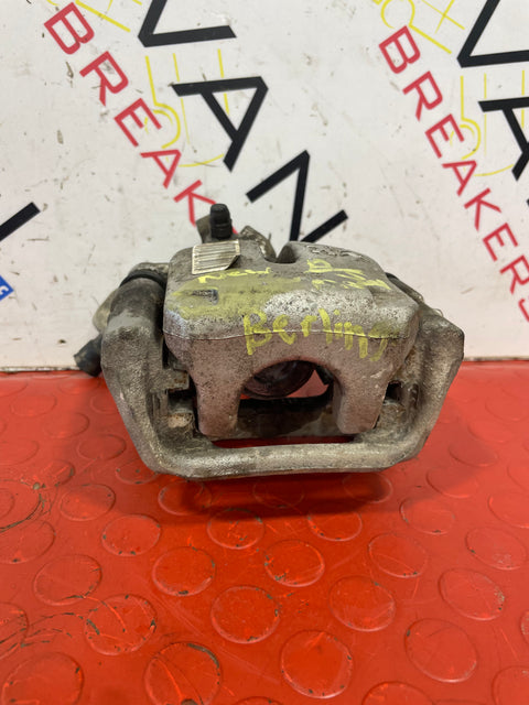 Citroen Berlingo/Peugeot Partner/Vauxhall Combo/Toyota Proace City  REAR LEFT BRAKE CALIPER N/S PASSENGER 2018 - ON P/N 9819337680