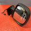 Peugeot Partner/Citroen Berlingo/Vauxhall Combo/Toyota Proace City WING MIRROR Driver's Side (Damage Socket / Gloss Black) 2019-2024 P/N 98526836XT - 1 / 51967K01