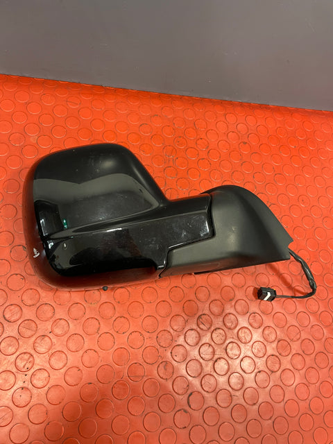 Peugeot Partner/Citroen Berlingo/Vauxhall Combo/Toyota Proace City WING MIRROR Driver's Side (Damage Socket / Gloss Black) 2019-2024 P/N 98526836XT - 1 / 51967K01