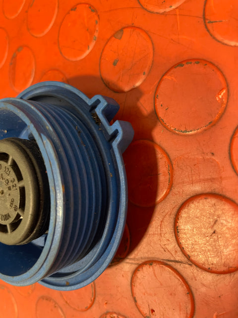 VW Audi Seat Skoda RADIATOR COOLANT EXPANSION TANK CAP (Blue) P/N 3B0121321