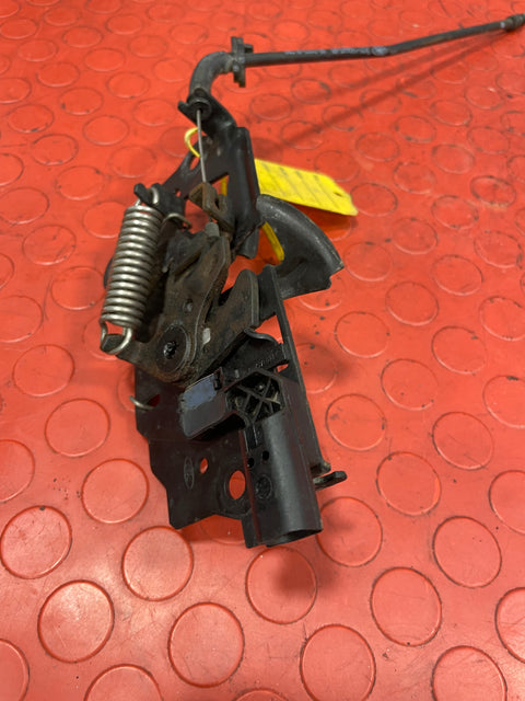 Ford Transit Custom BONNET LATCH MECHANISM & CABLE 2016-2023 (cut in the lever-see photos please) P/N JK2116A665AD / JK2116D662AA