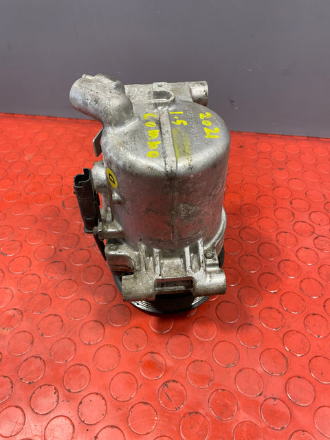 Citroen Berlingo/Peugeot Partner/Vauxhall Combo/Toyota Proace City AIR CONDITIONING PUMP 1.5 2 PIN 2019-2024 P/N 9810349980 - 2