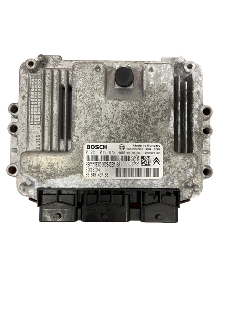 Citroen Peugeot ECU ENGINE CONTROLLER BOSCH 1.6L 2008 P/N 9653958980