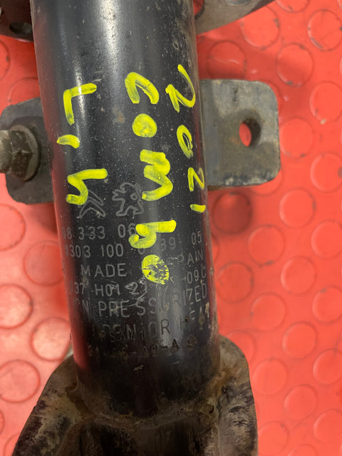 Citroen Berlingo/Peugeot Partner/Vauxhall Combo/Toyota Proace City COMPLETE FRONT STRUT/SHOCK ABSORBER (FITS BOTH SIDES) 2019-2024 P/N 9833306080 - 1